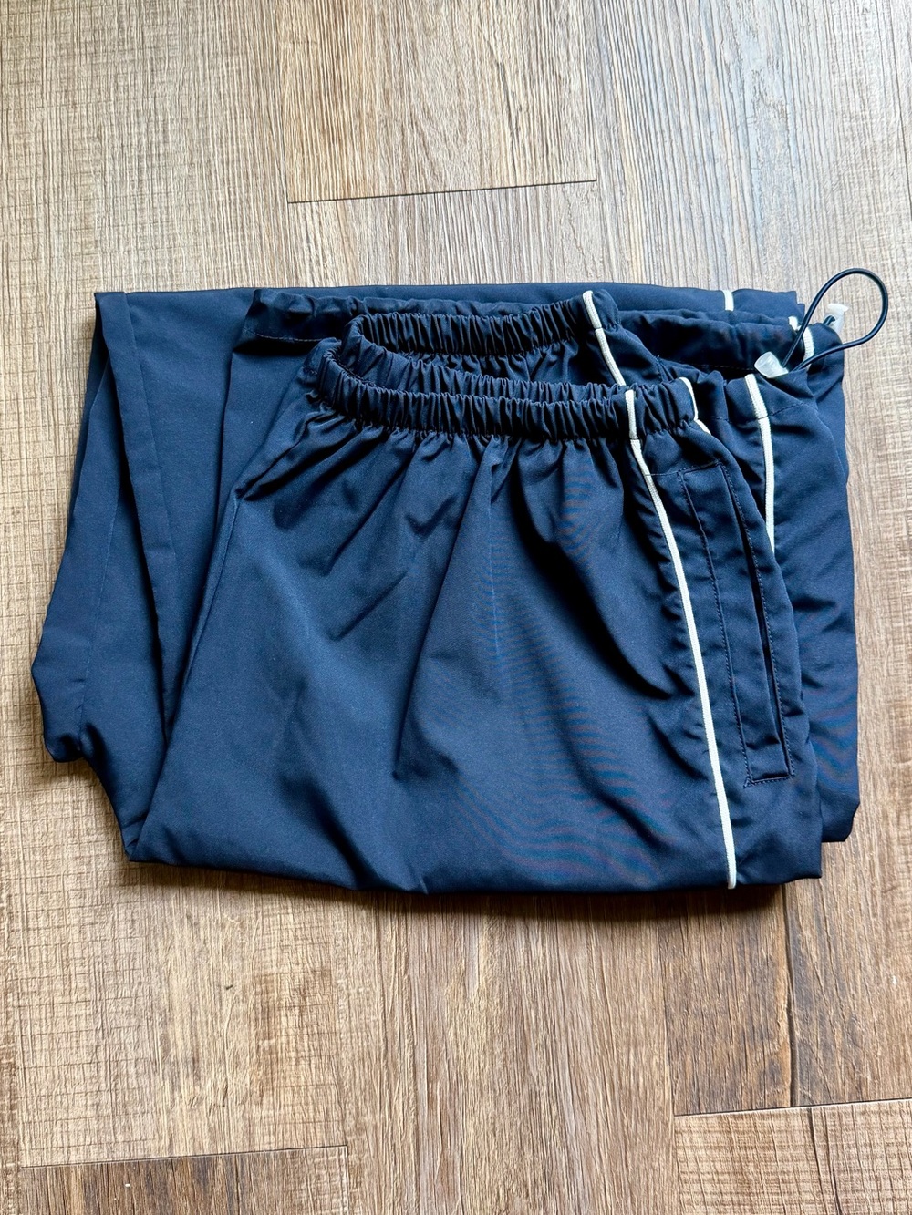 Navy Blue Track Pants